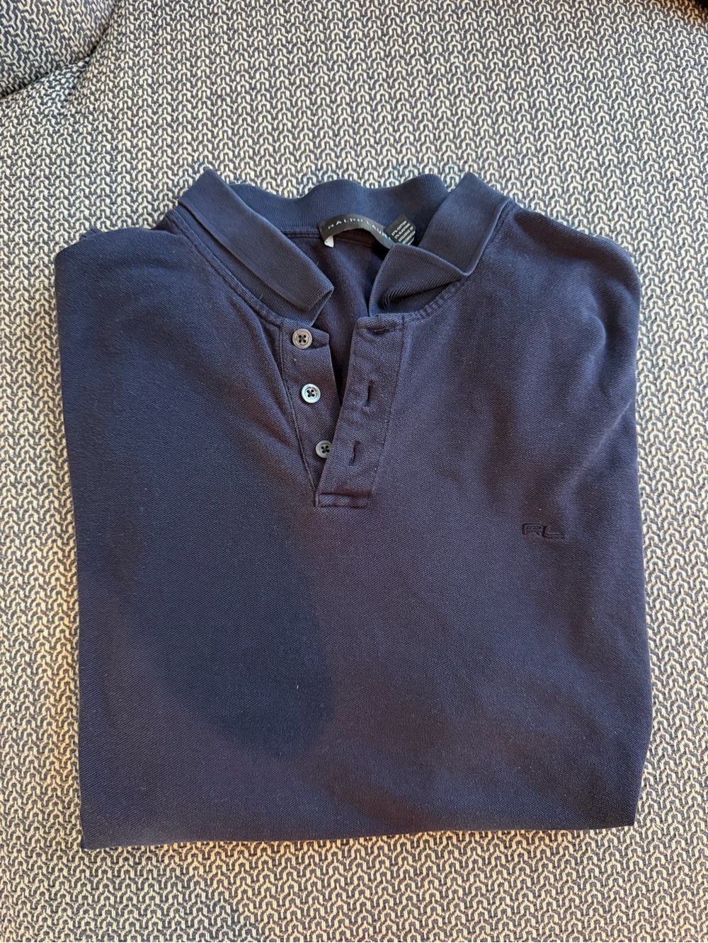 Ralph Lauren Navy short- Sleeve Polo
